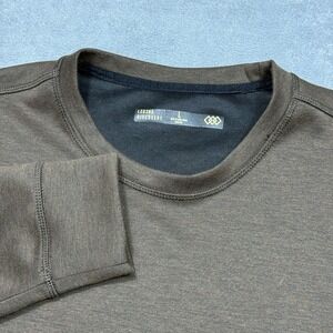 Legend Discovery Sweatshirt Mens L  Performance Stretch Pullover Heathered Brown